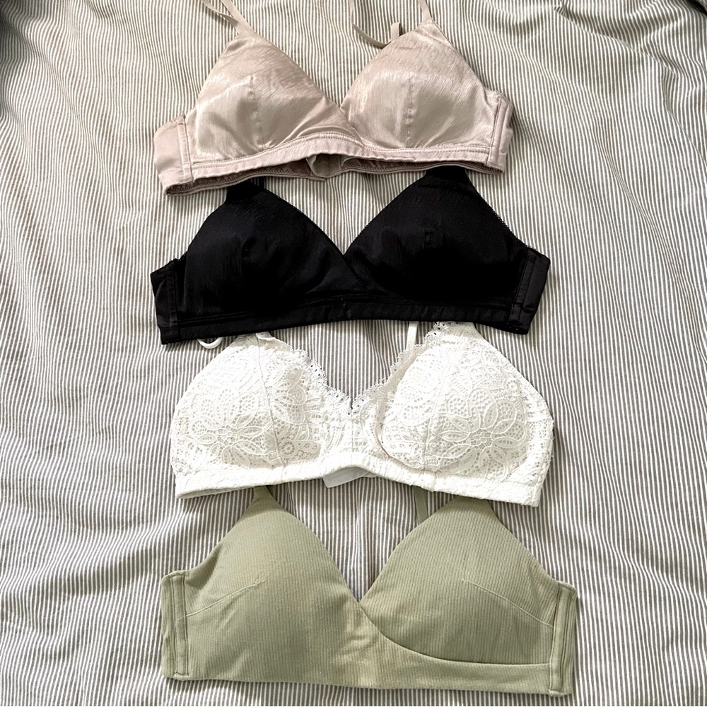 Bralette - 4 Bundle Size S / 34-36 A/B